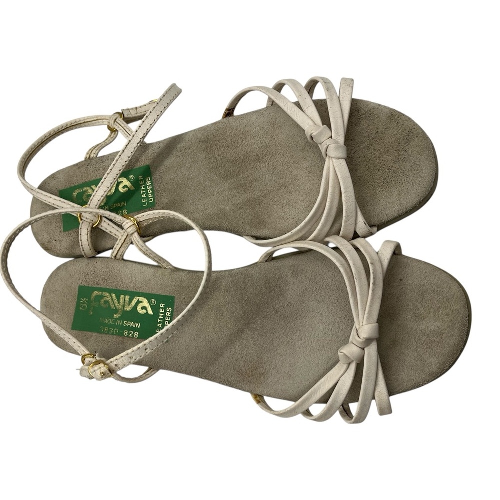 Women Shoes Sandals Comfort Fayfa Made In Spain 6.5” Leather